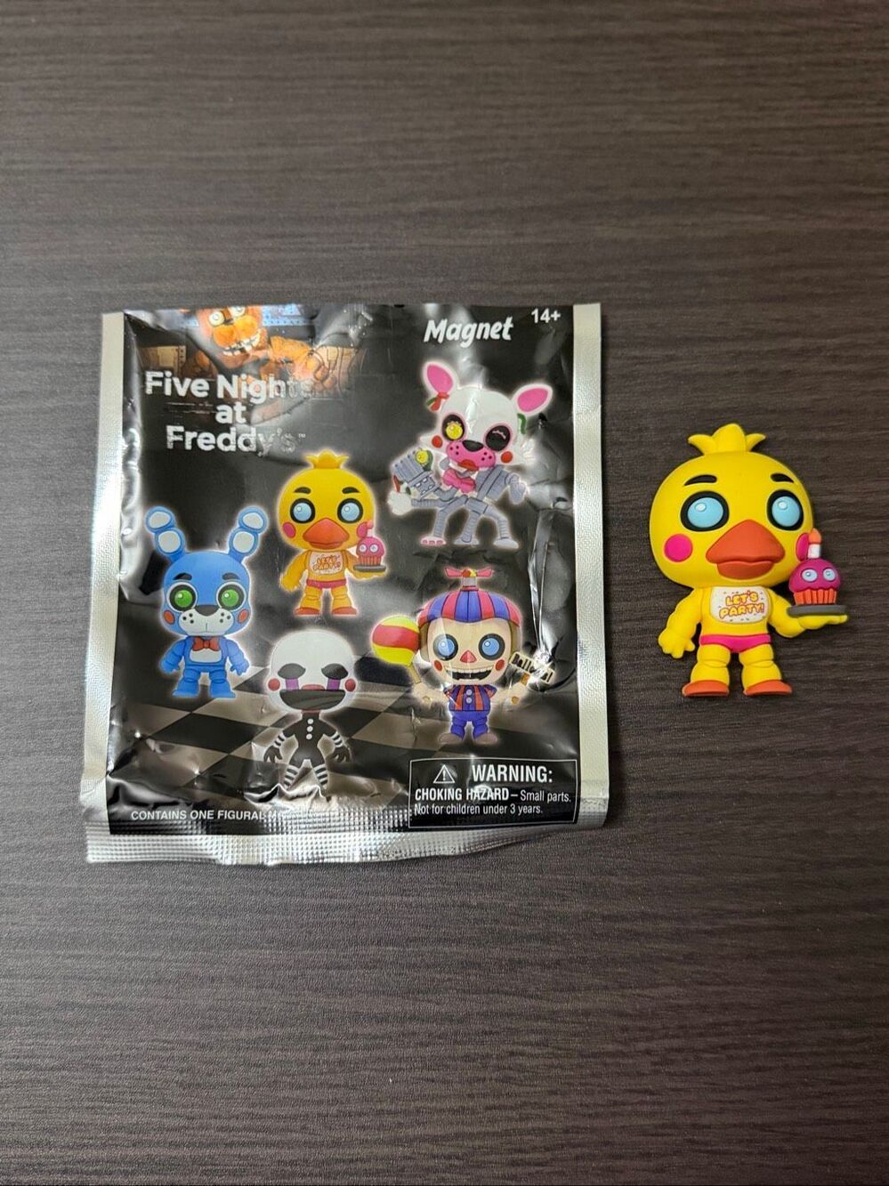 Five Nights At Freddy's Character Figural Blind Bag Magnet - Chica